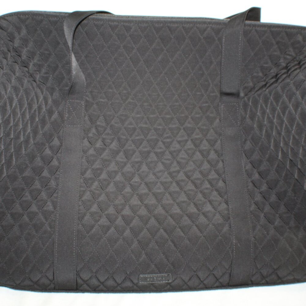 Vera Bradley X-Large XL Traveler Duffel Bag Extra Large Classic Black Quilted